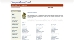 Desktop Screenshot of couponmoneytree.com